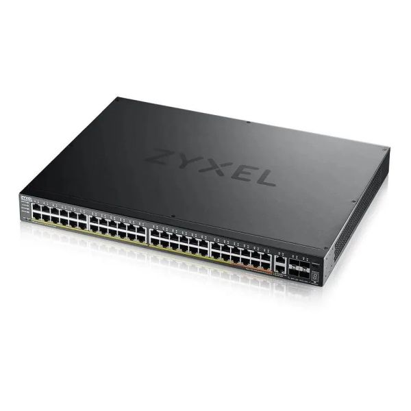 Коммутатор ZyXEL XGS2220-54FP-EU0101F x, управляемый