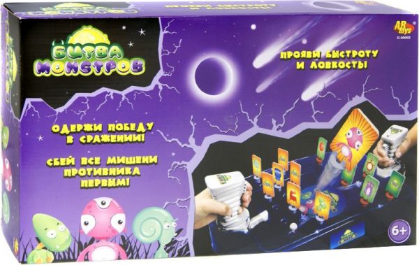 Настольная игра ABTOYS G-00002 Битва монстров