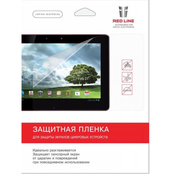 Защитное стекло для экрана Red Line прозрачное для Apple iPad Air, Air2, Pro 9.7, 2018 (УТ000005067) Apple iPad Air, Air2, Pro 9.7, 2018